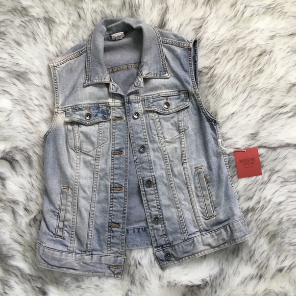 NWT Light Denim Vest - Picture 2 of 3